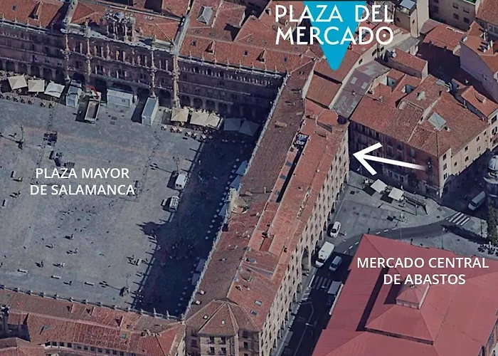 Atico Plaza Mercado 4,5 דירה סלאמנקה